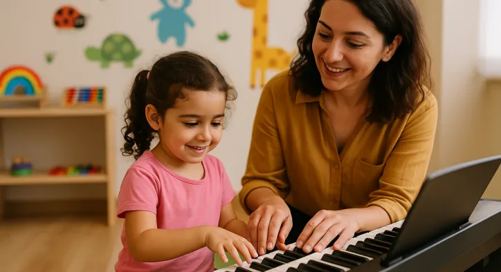 4 Yaşında Piyano Olur mu? Evet! Ama Bildiğiniz Gibi Değil (Oyun Temelli Başlangıç Rehberi)