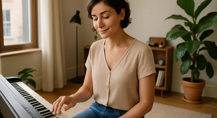 Piyano Tek Elle Çalınır Mı? (Başlangıç ve İleri Seviye İçin Teknikler ve Eserler)