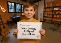 nota okuma atölyesi sertifikası