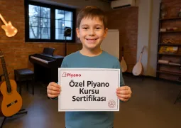 özel piyano kursu sertifikası