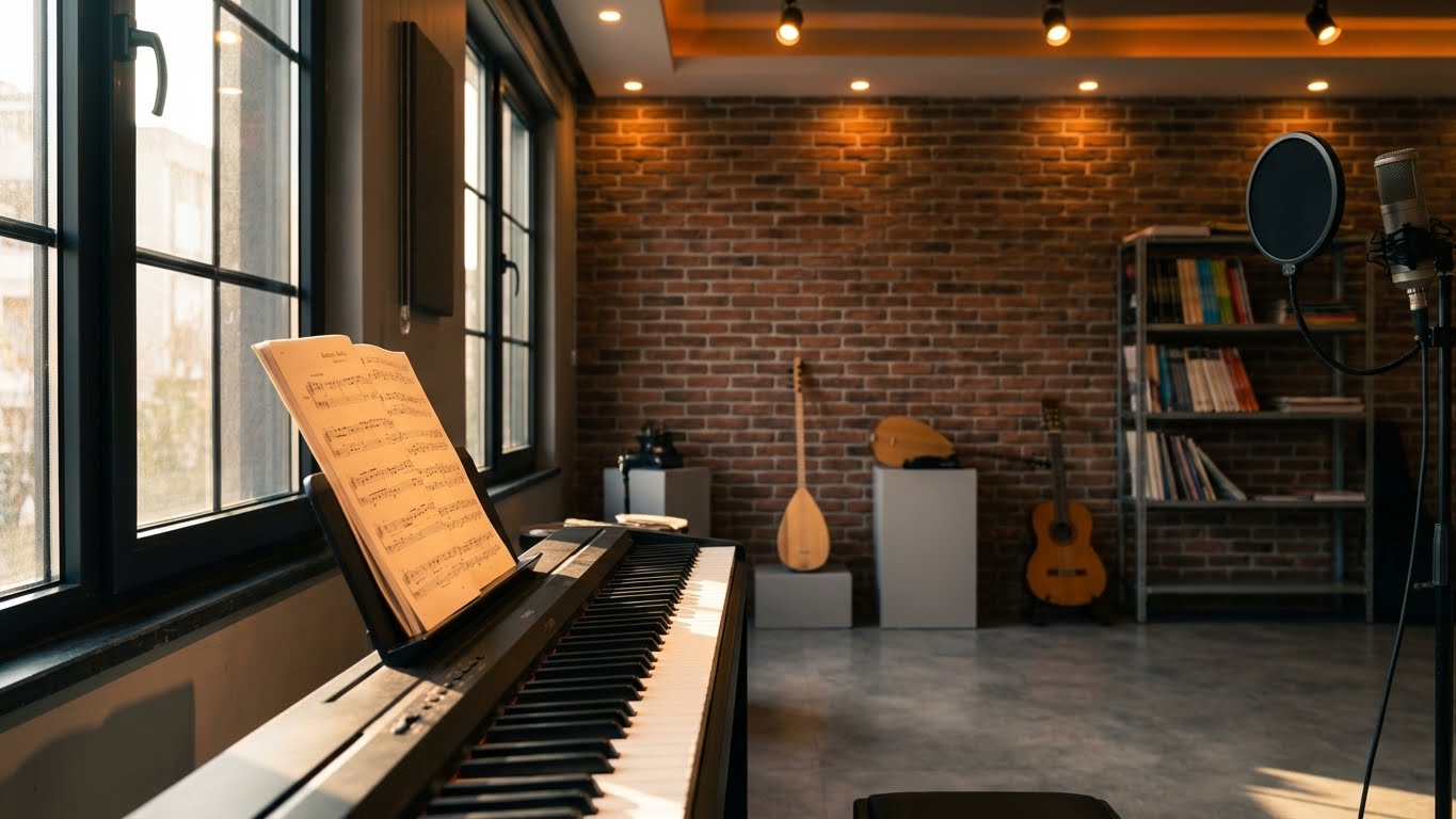 11 yaş piyano kursu Bakırköy Piyano Akademi derslikleri