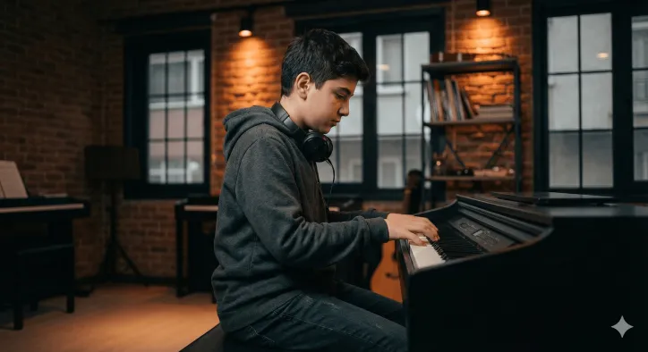13 Yaş Piyano Kursu: Kimlik Arayışında Müzikal Bir Yolculuk