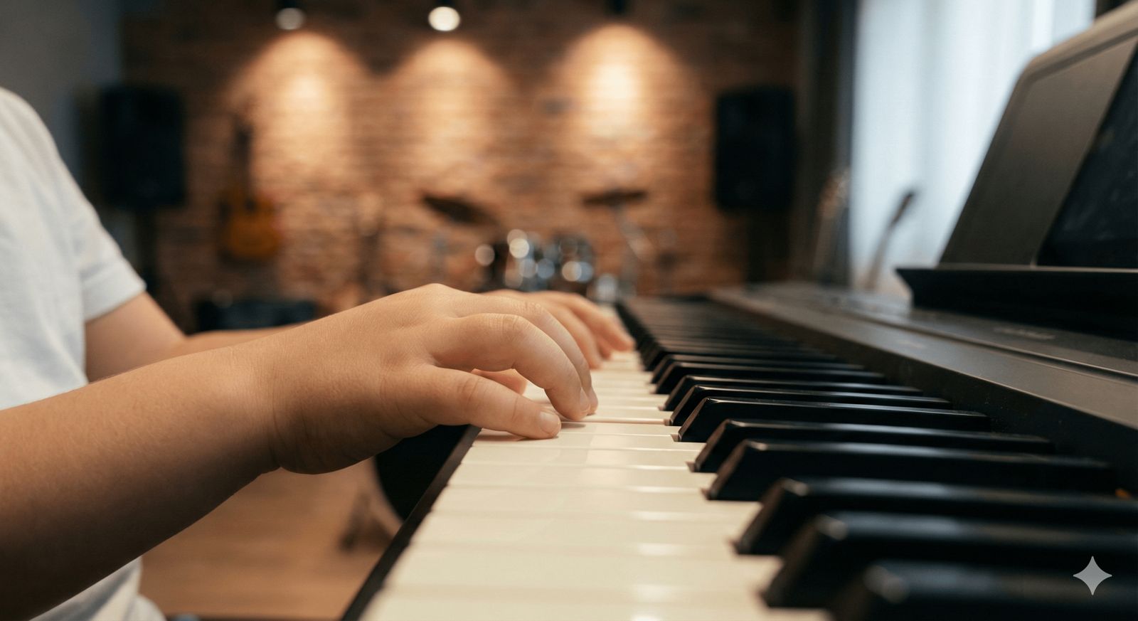 4 yaş piyano kursu el ve parmak koordinasyonu gelişimi.