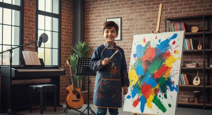 Sanatla Büyümek: 4 Yaş Hangi Kursa Gitmeli?