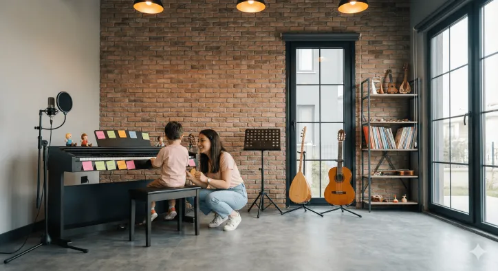 4 Yaş Piyano Kursu: Çocuğunuzun Yeteneklerine Açılan İlk Kapı