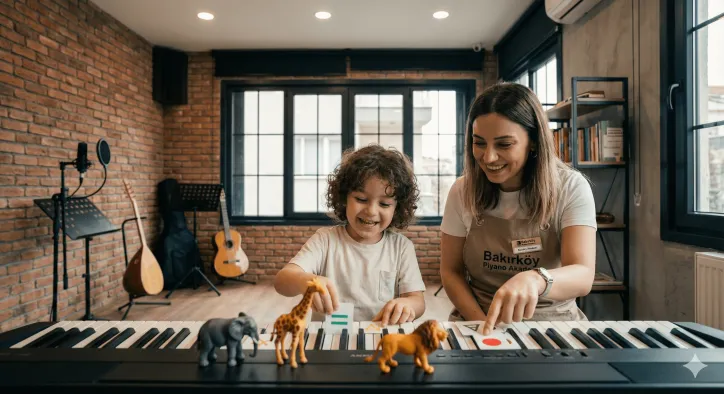 6 Yaş Piyano Kursu: Oyundan Disipline Geçişin Müzikal Köprüsü