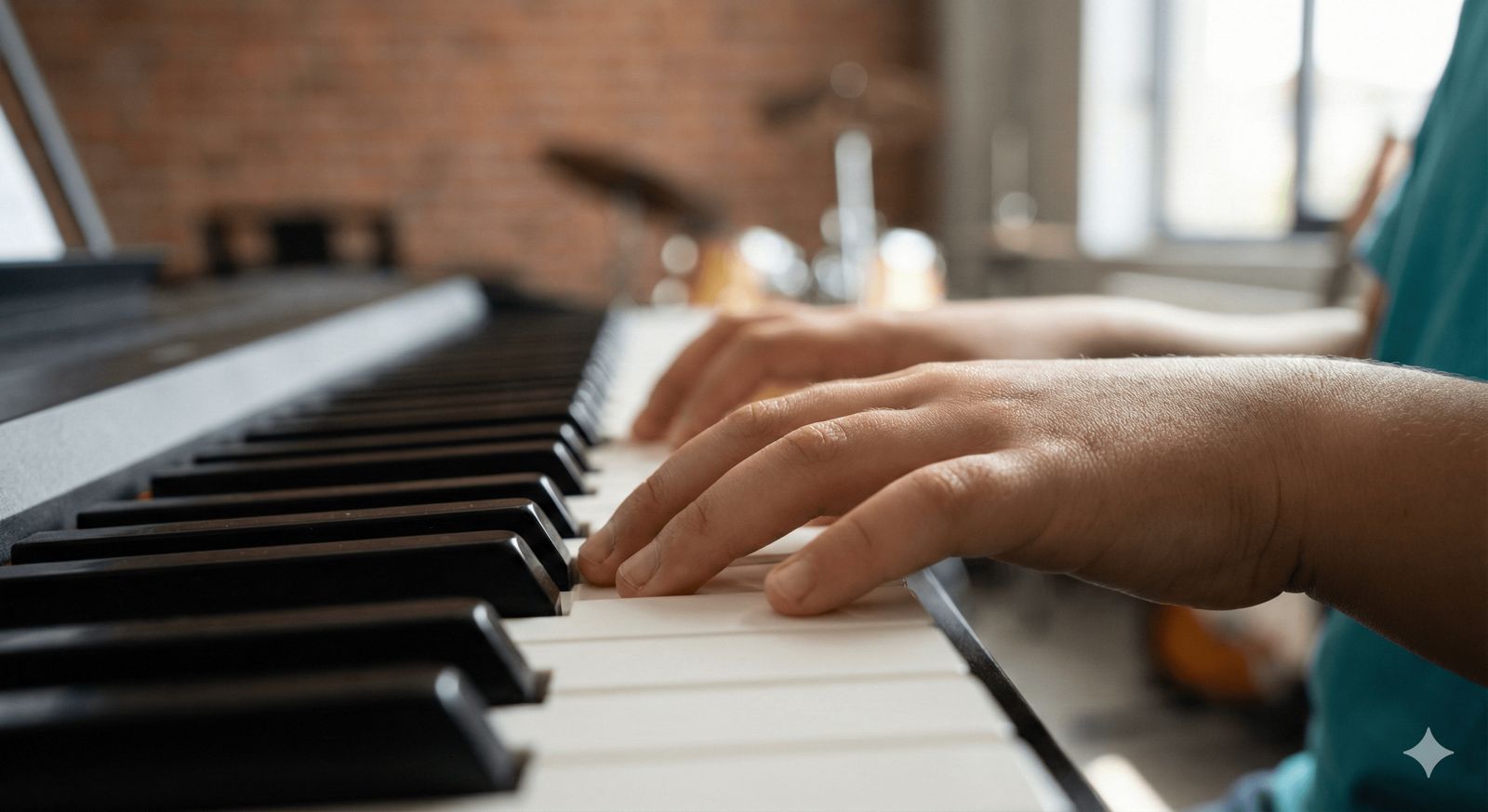 7 yaş çocuklarda ince motor becerilerini geliştiren piyano tuş egzersizleri.