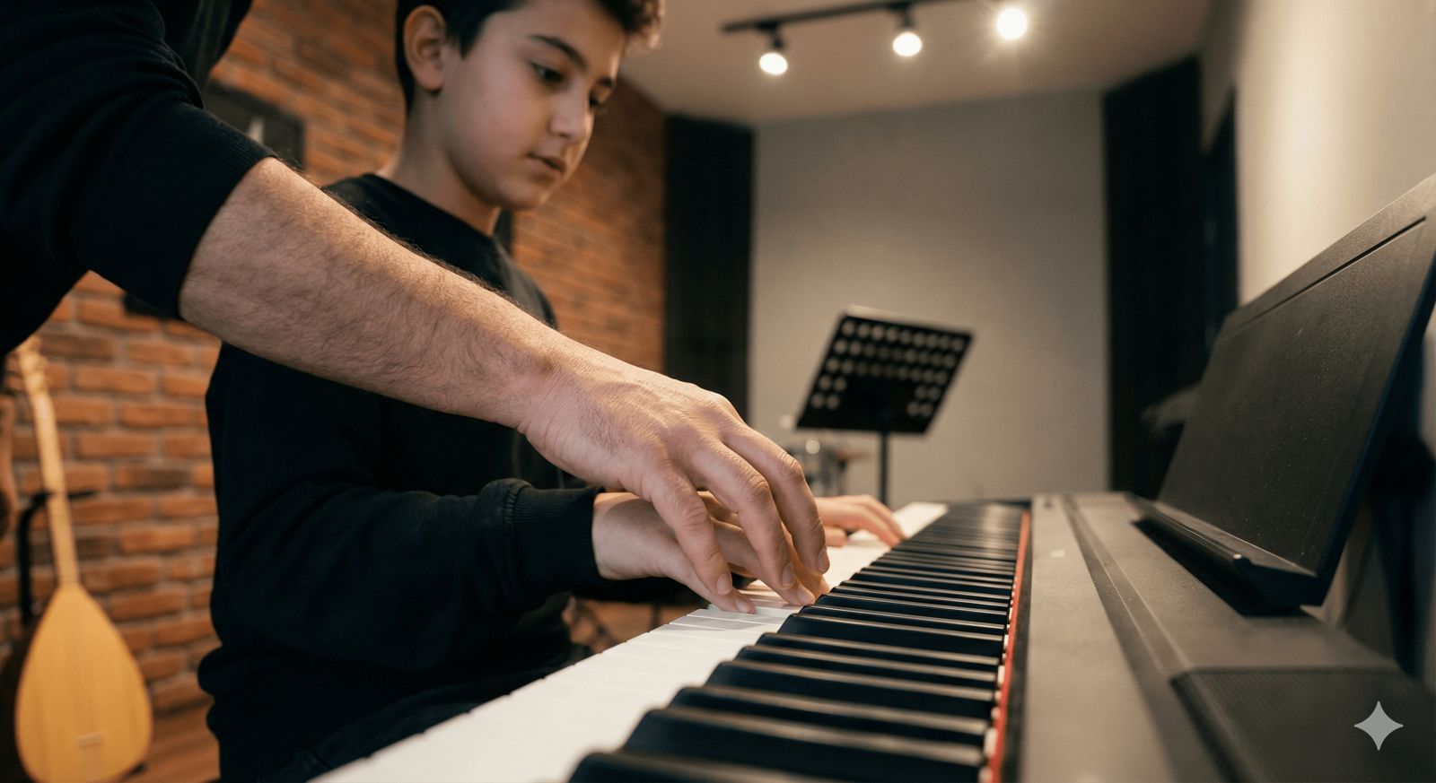 MEB onaylı kursta birebir piyano dersi ve teknik eğitim.