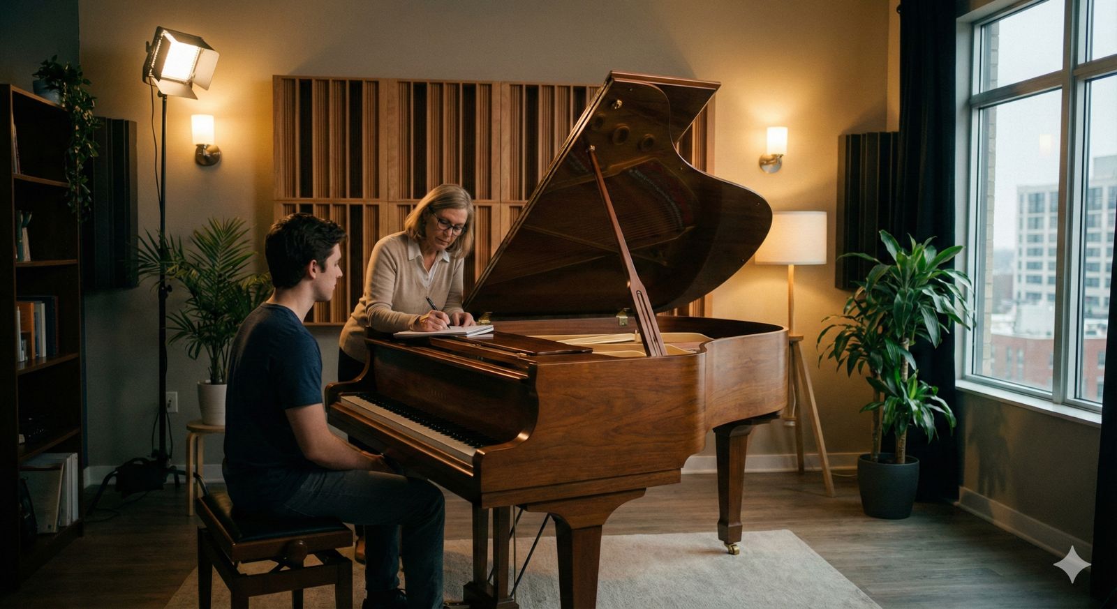 Çocuklar için pedagojik formasyon sahibi eğitmenlerle MEB onaylı piyano dersi.