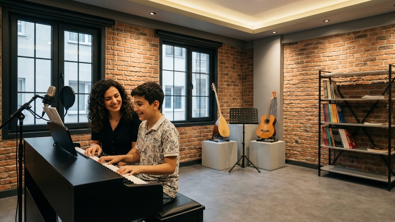 Bakırköy 7 yaş piyano kursu eğitimleri.