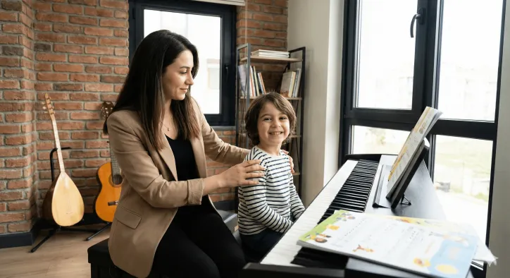Çocuklarda Piyano Eğitimi Kaç Yaşında Başlar? Pedagojik Bir Bakış
