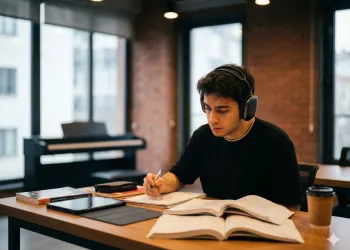 Ders Çalışırken Müzik Dinlemek: Odaklanma Dostu mu, Yoksa Gizli Bir Dikkat Hırsızı mı?