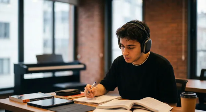 Ders Çalışırken Müzik Dinlemek: Odaklanma Dostu mu, Yoksa Gizli Bir Dikkat Hırsızı mı?