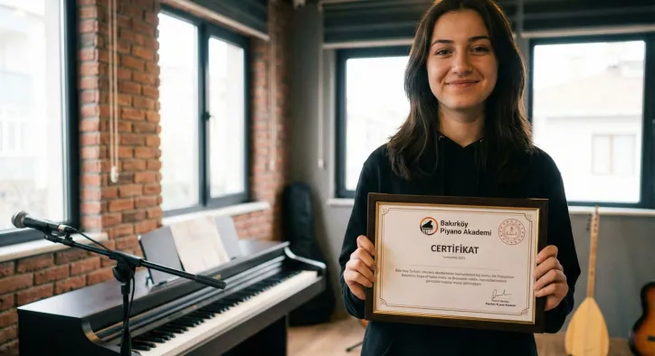 MEB Onaylı Piyano Sertifikası: Müziğinizi Resmi Bir Başarıya Dönüştürün