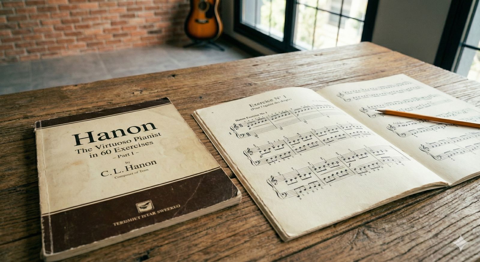 Hanon Egzersizi Nedir ve Hanon nota örneği