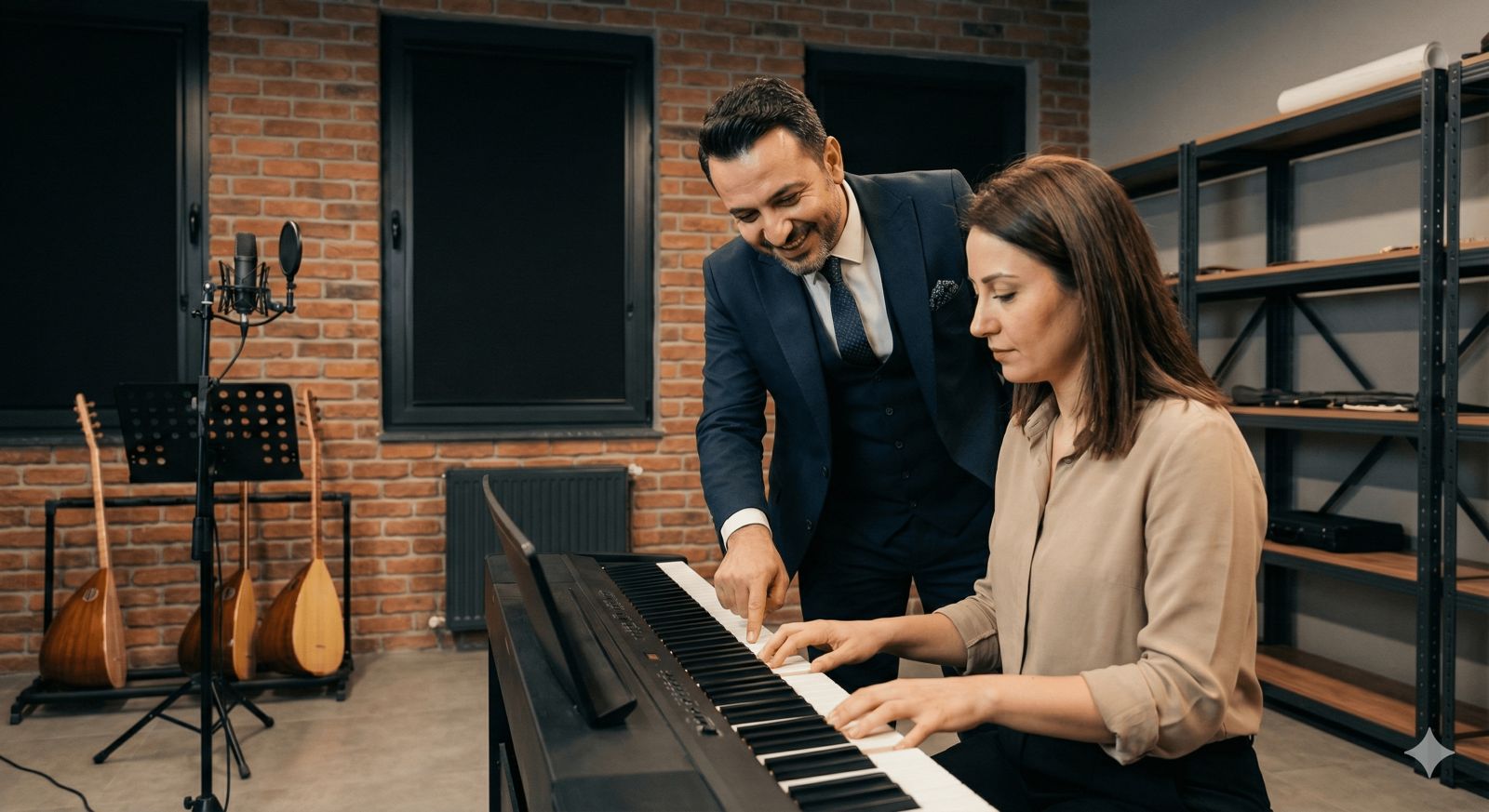 Bakırköy yetişkin piyano kursu özel ders ve uzman eğitmen desteği.