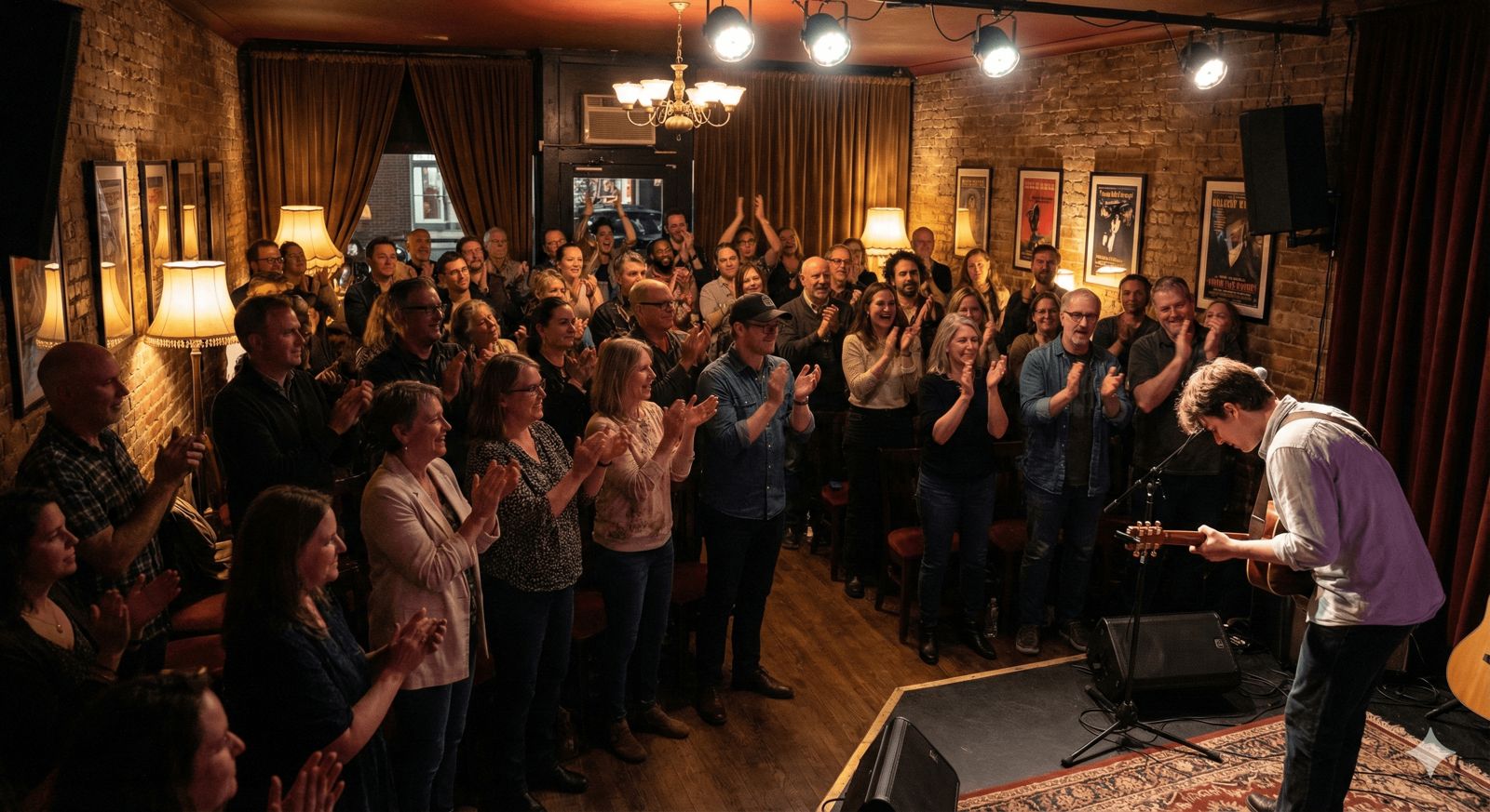 Sosyal çevre edinmek için sanat etkinlikleri ve gitar resitali