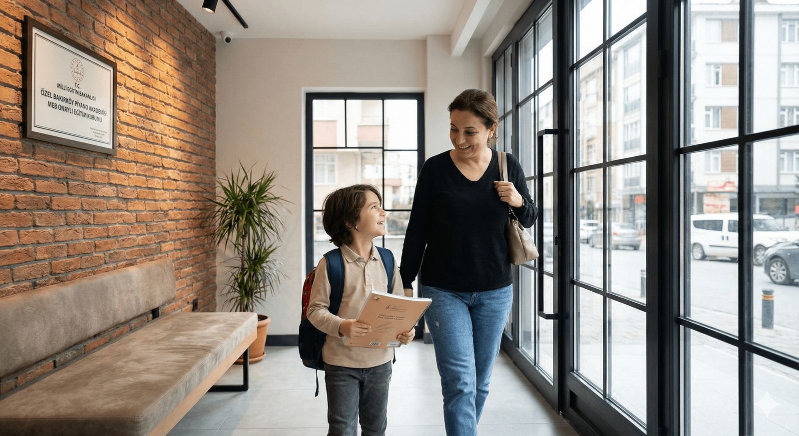 Bakırköy Piyano Akademi MEB onaylı sertifikalı eğitim ortamı ve veli memnuniyeti.