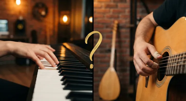Müzikal Düellonun Galibi Kim? Piyano mu Daha Zor Gitar mı?