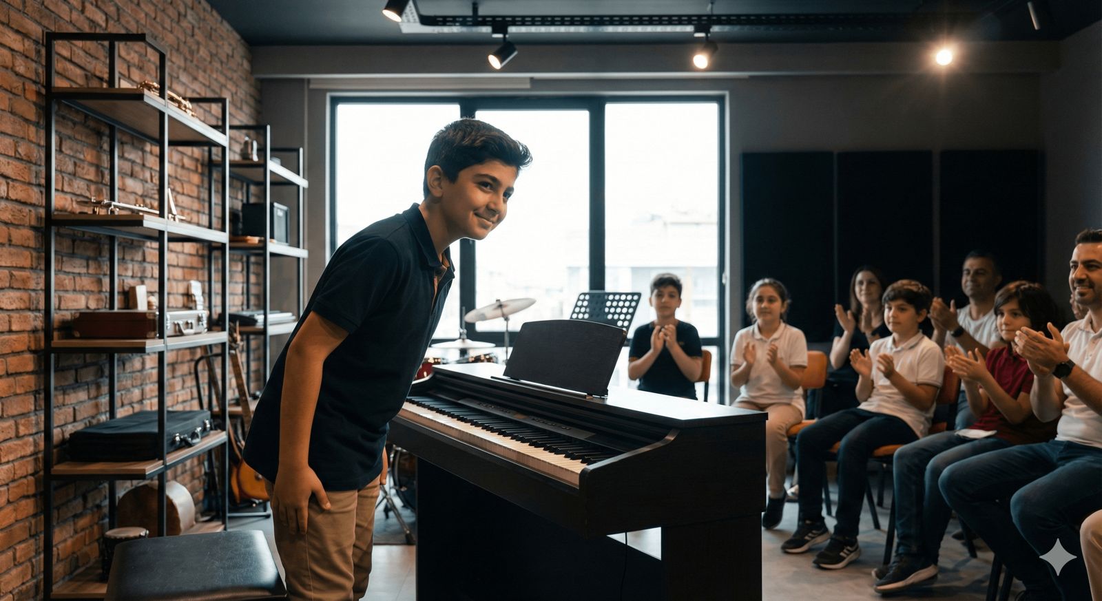 Kişisel gelişim ve özgüven kazandıran en iyi sosyal aktivitelerden biri olan piyano resitali.