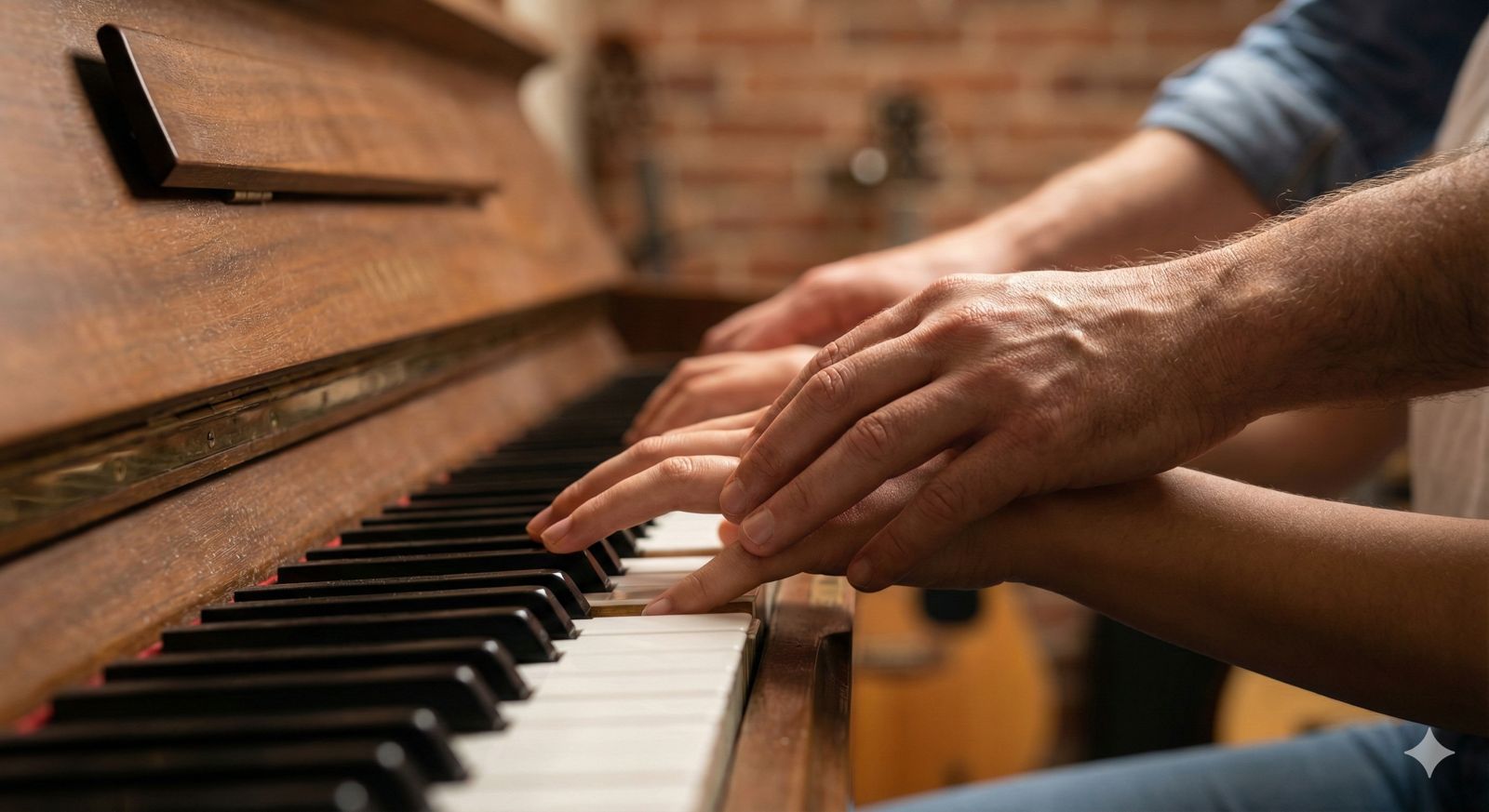 MEB onaylı piyano kursunda doğru el tutuş tekniği ve özel ders veren eğitmen.