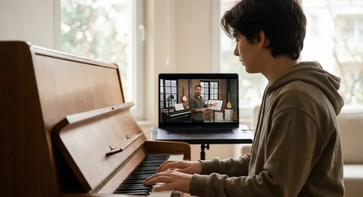 Zoom Üzerinden Piyano Birebir Ders