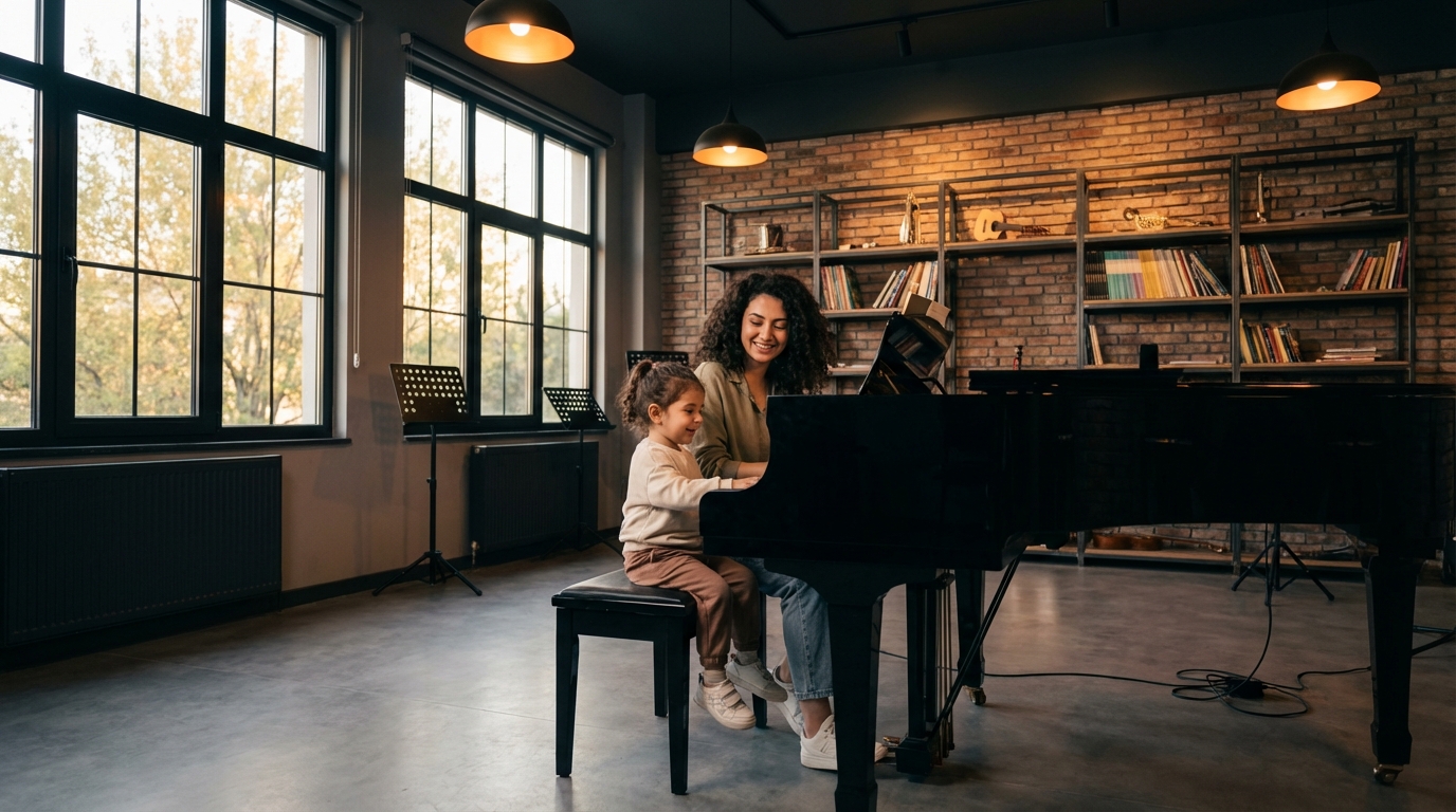 Piyano kursu fiyatları ve Bakırköy piyano eğitimi sınıfları